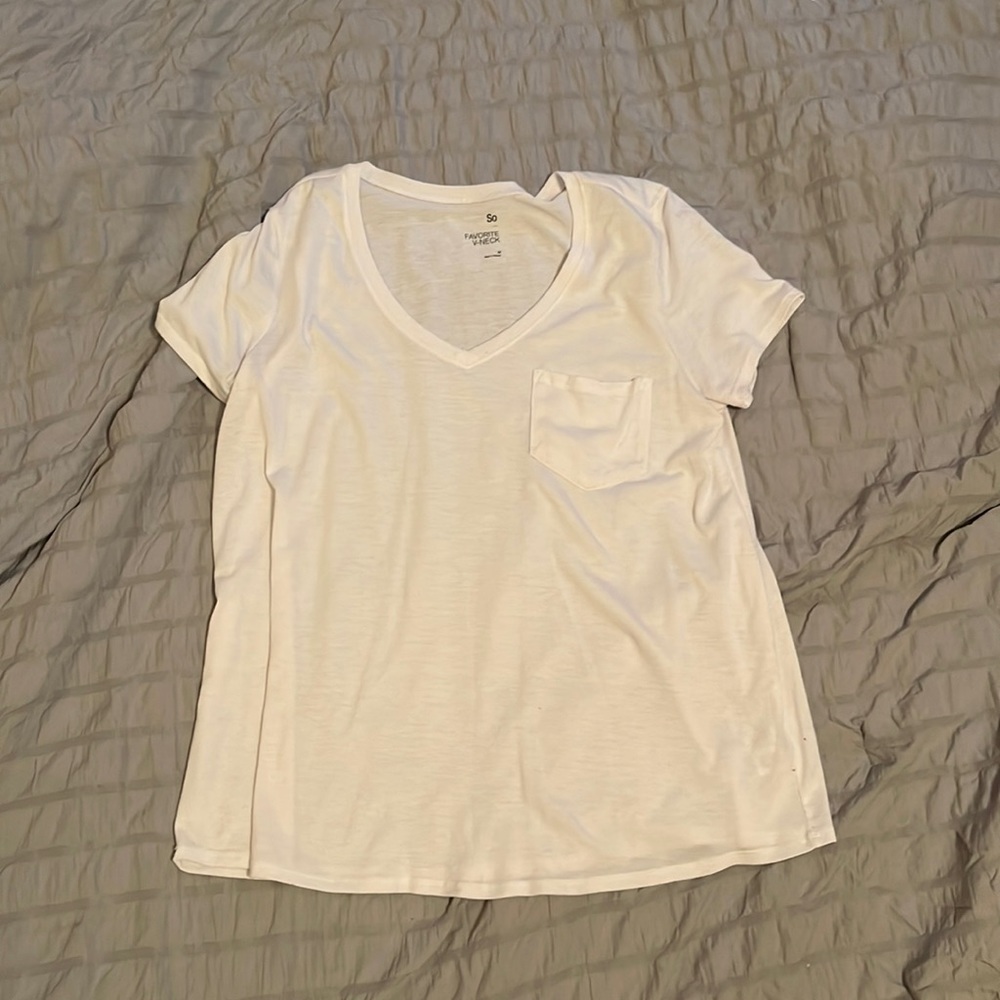 white t shirt!